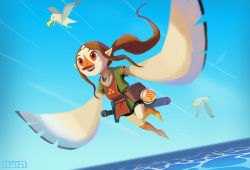 tomas-ap:  “Redesigned” Medli from Wind Waker over at the