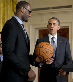 nbaoffseason:  The King & The President 