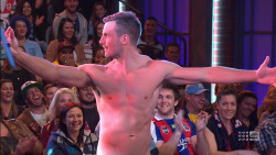 roscoe66:  Beau Ryan on the Footy Show decides to do his segment