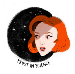 littledeerling:  luv scully, luv these brushes 