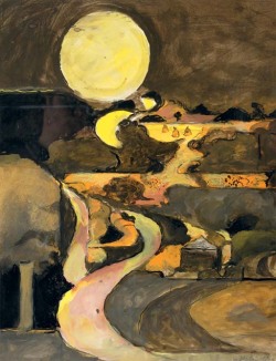 poboh:  Twisting Roads, 1976, Graham Sutherland. (1903 - 1980)