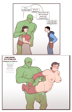 risax:jamesab-smut:2015-FEB-21 [X]-larrylive84 answered: Fantasy characters. Elves, orcs, goblins, gremlins, fairies.  This is definitely on top of my list of fetishes.  O.O  awesome =)