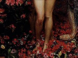 loumargi: The Woman, the Man and the Serpent (detail) Byam Shaw,