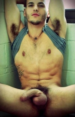 dirtygaymedia:  love to sit in his hairy lap, ride his uncut