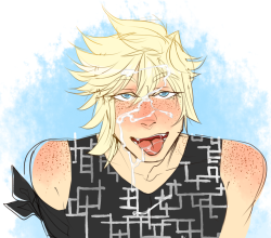 dino-dicks:  i love prompto and facials so hereon another note: