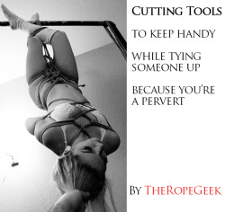 theropegeek:  All rope, photos, text, and layout by me.   Models: