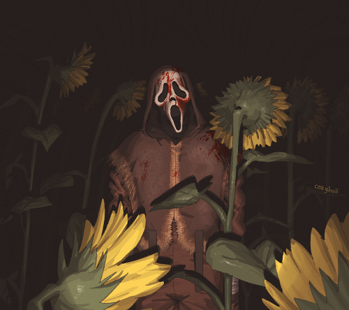 mrkotets:cozyhuii:  it’s just a harmless scarecrow   Suddenly,