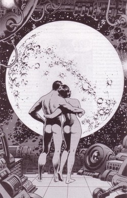 flyingramophone: Wally Wood, 1977@empoweredinnocence 