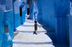expandyourviews:  The Old Blue City In Morocco  The tiny town