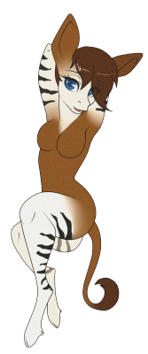 sugarcuppony:  okapi xD cause i can!  Okapis are great! What