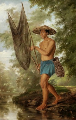 pupuplatter:  Félix Resurrección Hidalgo, El Pescador de Sacag,