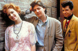  Molly Ringwald, Jon Cryer and Andrew McCarthy in Pretty in Pink,