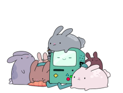 BMO and bunnies