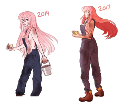 redraw practice of an old luka doodle i was very happy with ^v^