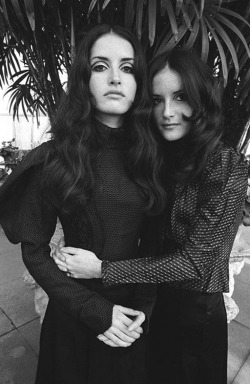 the60sbazaar:  Sixties groupies the Sanchez twins photographed