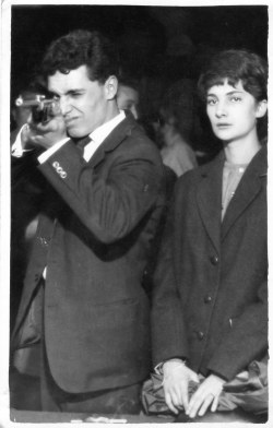 My beloved mother and father in a fairground stand…