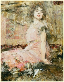 Lady In Pink by Nicolai Fechin 1912