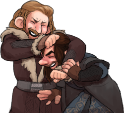 dredsina:  drew this for my bro who hasn’t seen the hobbit