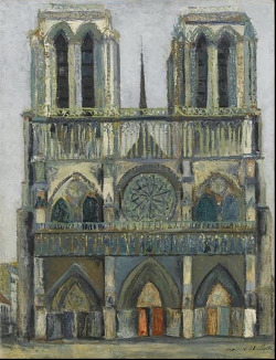 mimbeau:  Maurice Utrillo - Notre-Dame Maurice Utrillo, born