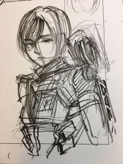 snknews: Isayama Hajime Shares New Sketches & Recent Films