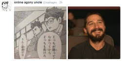 sadsharkling: best of my TL reacting to megane Oikawa. (h/t @ichigomaniac