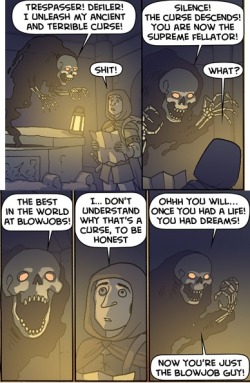 roahnari:  fuckyeahcomicsbaby:  an ancient and terrible curse.