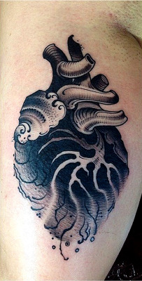 thievinggenius:  Tattoo done by Noah J. Moore. @oldsouls
