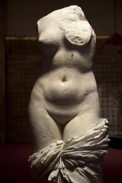 lobotomizedbabe:    Ancient Greek statue of Aphrodite / Venus