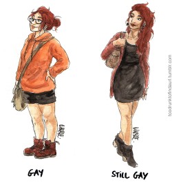gayestlesbian:  toodrunktofindaurl:  The way I dress has nothing