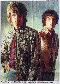 soundsof71:  Pink Floyd: great newspaper photo of Rick Wright