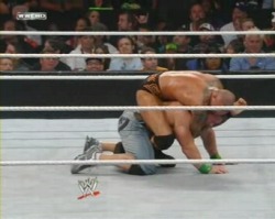 John is already on all fours for Randy!