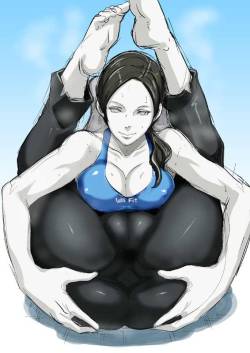 a-hentai-stash:  Well it is about time that I needed to get in shape with her. Lets get “fit”. ;) -Kyuko