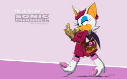 chaotix:  Sonic Channel - February || Rouge The Bat.  