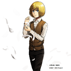 fuku-shuu:  The final Hangeki no Tsubasa images for Armin, Eren,