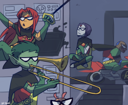 ya-ssui:  When Robin isn’t home