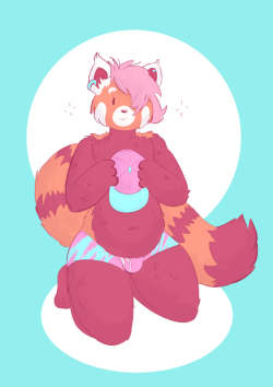 cat-boots:your red panda boyfriend is pretty sure he can just