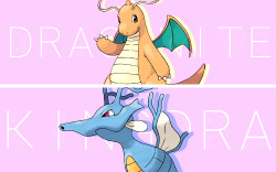 corsolanite:  Regional Dragon Types  ♔ Dragonite   ♔  Kingdra 