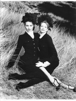 localshop:  Shalom Harlow, Kristen McMenamy Photographed by Karl