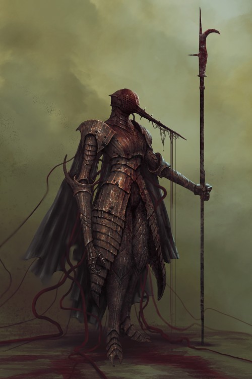 morbidfantasy21:  Plague Knight Hemagogue by mike franchina 