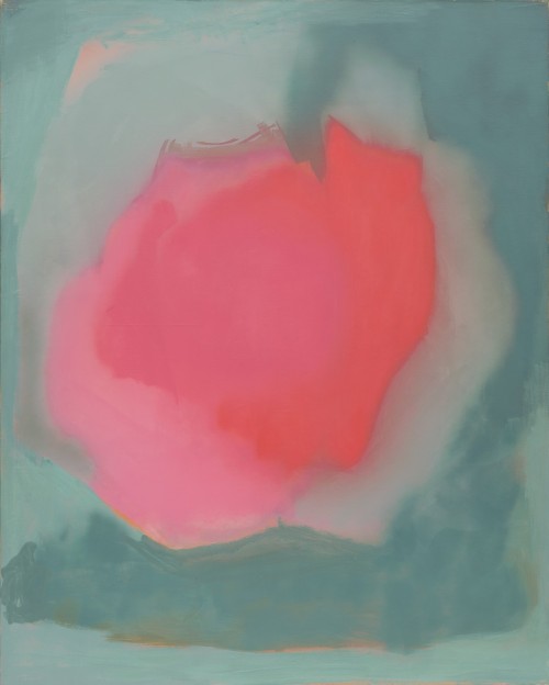 moma-paintings:Bridgehampton Rose, Esteban Vicente, 1970, MoMA: