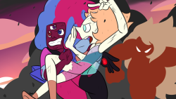808lhr:  Beginnings I like to think that Garnet would just pick