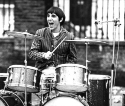 soundsof71:  Baby Keith Moon, already a monster, by Chris Morphet