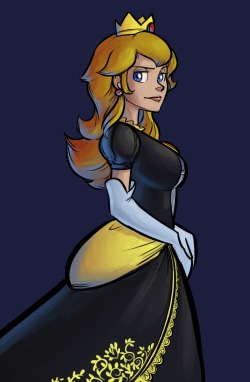 fuckyeahprincesspeach:  PeachBlack sml by tran4of3 