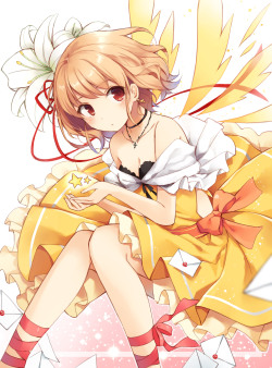 cute-girls-from-vns-anime-manga:    おくりもの by  よん
