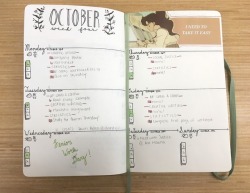 chelstudy:  〖10/30/2017〗 my spread for the last week in october~