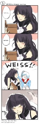 cosmokyrin:  RWBY Fancomic So yeah, I did say I would create