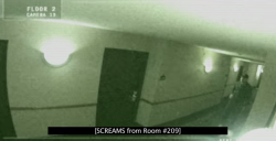 sixpenceee:  GHOST SCREAMING IN A HAUNTED HOTEL There were reports