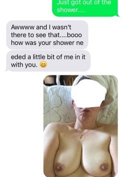 hotwifesextext:  My wifeâ€™s texting with new black bull