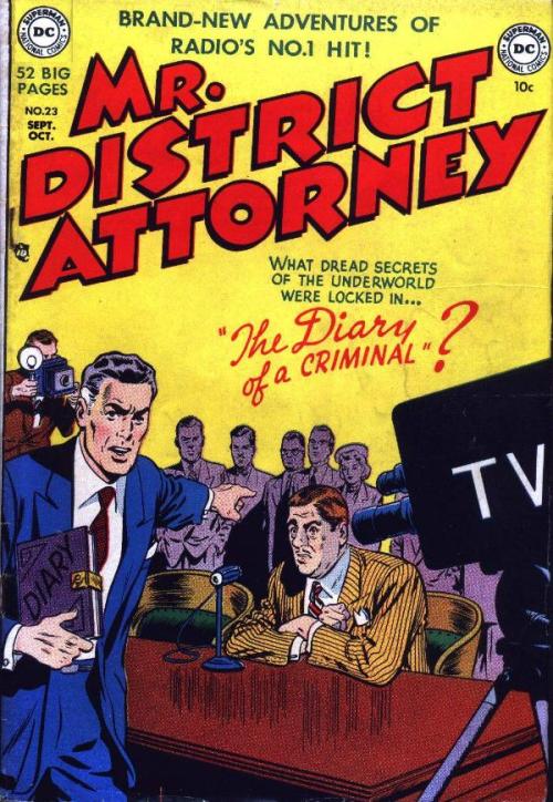 vintagegeekculture:“Mr. District Attorney” makes absolutely