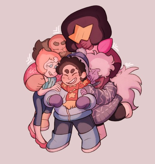 artsycooky13:hugthesquids:Steven visiting his family during the